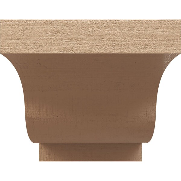 12in. W X 24in. D X 12in. H Series 3 Wide Newport Rough Cedar Woodgrain TimberThane Corbel, Tan